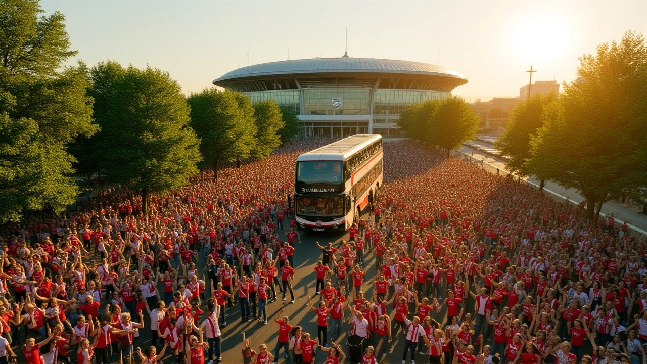 Arsenal fans flood London for first Premier League parade in 22 years